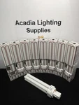 Lot Of 8 Ge Biax D 26w 2-pin Compact Florescent Bulbs F26dbx/835 Spx35. Fixed Price $14.99.