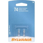 Sylvania 74 Basic Miniature Bulb, (contains 2 Bulbs). Fixed Price $10.11.