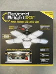 Beyond Bright 8000 Lm Led Garage Light With 10 Panels 372 Bulbs Motion Activated. Fixed Price $24.44.