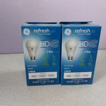 Lot 2 Ge Led Light Bulb Refresh 3-way 30-100w A19 Medium 93127691 Daylight New. Fixed Price $17.99.