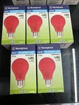 5-pack Lot Westinghouse A19 4.5w=40w Filament Led Dimmable Red Light Bulb. Fixed Price $21.45.