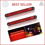 Fabood F 2 Pack 10" 15 Led Trailer Brake Tail Light Bar Stop Turn Lights As. Fixed Price $15.16.