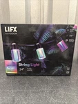Lifx 12-light 24ft Outdoor Led Smart Wi-fi String Light Rgb Works With Alexa. Fixed Price $79.95.