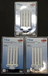 Set Of 3: Utilitech Cfl 0933411 Replacement Bulbs 27w Daylight. Fixed Price $22.45.