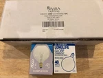 40w G16.5 Globe Light Bulbs-lot Of 8 -e12 Candelabra Base- Simba, Tungsram, Abco. Fixed Price $29.95.