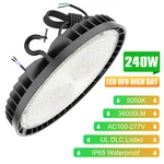 Kukuppo 240w 5000k Led High Bay Shop Lights Garage Gym Warehouse Area Lighting. Fixed Price $67.51.