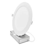 Luxrite 8" Led Recessed Light J-box, 5cct, 13w-18w, Up To 1500lm, Dimmable Etl. Fixed Price $45.99.