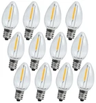 Myemitting Night Light Bulb C7 E12 Led Bulbs Candelabra, 0.6 12pack. Fixed Price $14.76.