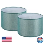 Patikil 2pk 13x13x9 Linen Round Drum Lamp Shades For Table & Floor Lamps. Fixed Price $47.74.