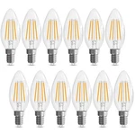 E12 Candelabra Bulb 40 Watt Equivalent, Led Non-dimmable Chandelier .... Fixed Price $29.61.