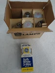 (6). Ge Soft White 100/200/300 Watt 3 Way Mogul Base Light Lamp Bulb Nos Vtg. Fixed Price $124.99.