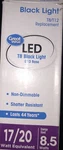 24 2 Uv Led Black Light Tube Bulb T8 T12 8.5 Watts Fluorescent Replacement 2ft. Fixed Price $9.99.