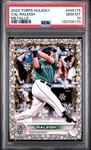 Psa 10 2022 Topps Holiday #hw175 Cal Raleigh Rc Metallic 60 Hr Pop 10! Rookie. Fixed Price $284.99.