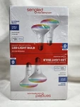 New 4 Packs Of Sengled Smart Led Multicolor Flood Light Bulbs - Alexa Or Google. Fixed Price $35.10.