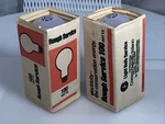Sylvania Light Bulb Vtg 100w Commonwealth Edison Rough Service Comed Nos 2 Bulbs. Fixed Price $24.88.