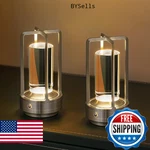 Umlaen Rechargeable Table Lamp Cordless, 3 Color Crystal Stepless Dimming, F. Fixed Price $48.16.