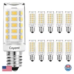 Cxyemt E12 Led Bulb 4w Equivalent 40 Watt, 4000k Natural White T4 Base Cande. Fixed Price $38.38.