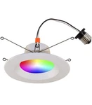 D-7. Bazz Smart Home 6in. Wifi Rgb Led Recessed Light Conversion Kit. Fixed Price $19.99.