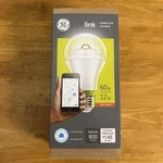 Ge Link Wireless A19 Smart Connected Led Bulb, Soft White 60 Watt Equivalent. Fixed Price $17.50.