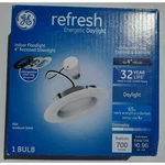 Ge Refresh 4-in 50-watt White Round Dimmable Recessed Downlight. Fixed Price $10.50.