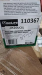 Maxlite Jjx20ucs Led Adjustable Vaporproof Jelly Jar Light. Fixed Price $75.00.