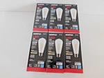 6 Satco S21361 5w-40w Edison Dimmable St19 Led Bulb E26, 425lm, 3000k, 90cri. Fixed Price $25.16.