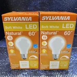 2 X Sylvania Soft White Led Bulb Light A19 Dimmable -free Shipping 800 Lumes. Fixed Price $10.88.