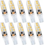 Lemeng 15watt T10 Wedge Base Led Light Bulb 2w 180lm,3000k Warm White,ac/dc12v F. Fixed Price $23.99.