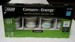 12 Feit Electric Conserv Energy 60w Uses Only 13w Cfl Bulbs 561594 3 Boxes 4 Ea. Fixed Price $45.00.