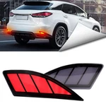 Binqigoo Full Led Rear Bumper Reflector Lights Kit For Lexus Rx Rx350 Smoked. Fixed Price $59.99.