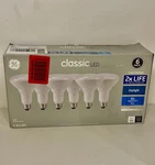 Ge Classic 65-watt Eq Led Br30 Soft White Floodlight 3 Bulbs 650 Lumens Wt. Fixed Price $29.99.