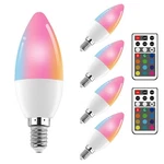 Xrise E12 Led Bulb 3w Color Changing Candle Light (rgb + Warm White) 12 Color.... Fixed Price $50.89.