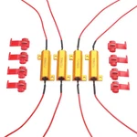 Aaron 4pcs 50w 6ohm Load Resistors - Fix Led Bulb Fast Hyper Flash Turn.... Fixed Price $11.90.