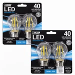 Feit Electric A15 Led Bulb 40w Replacement 4.5w Dimmable 5000k Daylight E26 2pk. Fixed Price $21.98.