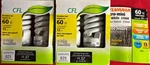 New In Package 4 Sylvania Micro-mini Cfl Bulbs Standard/reg Base 13w Soft White. Fixed Price $20.00.