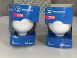 Westinghouse Light Bulb Vtg 25w G25 Standard Base Ceiling Vanity Globe 03121 Nos. Fixed Price $24.88.