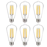 Flsnt 100w Equivalent Led Edison Bulbs St19/st58 Dimmable 6 Pack 8w 1000lm 2700k. Fixed Price $41.46.