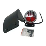 Amazicha 2.75" Motorcycle Led "stop" Tail Brake Light With Bracket: Chrome Trim. Fixed Price $29.99.