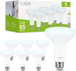 Sigalux Br30 Led Flood Light Bulbs, 65w Equivalent, Dimmable, 6-pack, 5000k. Fixed Price $15.00.