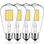 Yansun 100w St64 Edison Led Bulb Warm White 2700k 4-pack. Fixed Price $17.99.