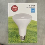 Lot Of 6 - Simply Conserve Led Light Bulb Dimmable 8w Br30 650lm Lr30d08w-27k. Fixed Price $6.99.