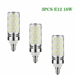 16w E12 Led Corn Bulb Light 6000k Candelabra Ceiling Fan Lamp Daylight White. Fixed Price $12.99.