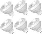 Dimmable Gu5.3 Led Bulbs 6.5w 3000k Soft White 640lm Mr16 12v 6 Pack. Fixed Price $30.99.