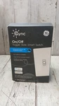 Ge Cync Smart Light Switch On/off Toggle Style Neutral Wire Required Bluetooth. Fixed Price $29.99.