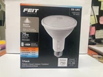 3018686 Feit Par30 E26 (medium) Led Bulb Adjustable White 75 Watt Equi 2 Bulbs. Fixed Price $14.59.