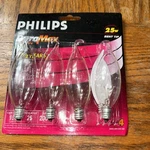 Philips Duramax 25w Clear Bent Tip Candelabra Base (ba9) Bulbs (4 Ct). Fixed Price $10.99.