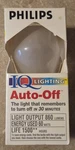 New Philips 60 Watt Iq Lighting Auto-off Bulb - Turns Off In 30 Minutes. Fixed Price $12.95.