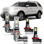 Huokeds For Ford Explorer 2011-2015 Fog Lights Bulbs Combo, 4pcs Super.... Fixed Price $91.03.