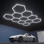 Ultra Bright Hexagon Garage Lights - 55200lm Led Modular Shop Lighting. Fixed Price $183.99.